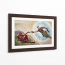 Deadpool La creación de Adán | Cuadro decorativo de Canvas Lab