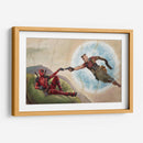 Deadpool La creación de Adán | Cuadro decorativo de Canvas Lab