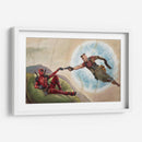 Deadpool La creación de Adán | Cuadro decorativo de Canvas Lab