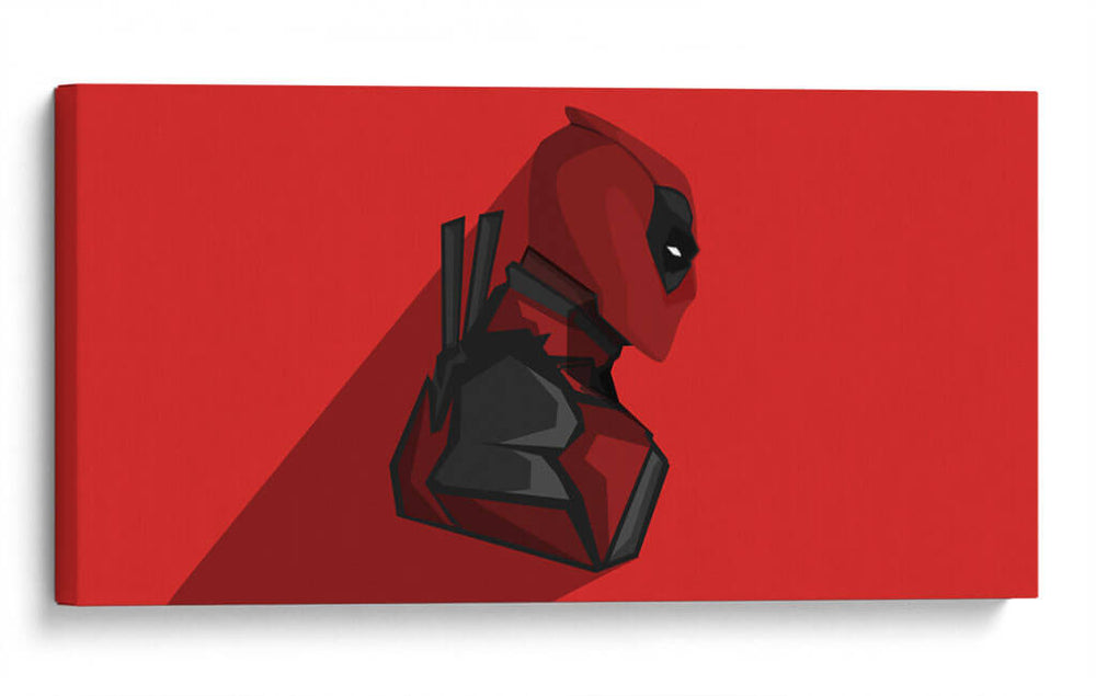 DeadPool Minimal | Cuadro decorativo de Canvas Lab