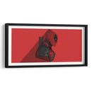 DeadPool Minimal | Cuadro decorativo de Canvas Lab