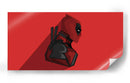 DeadPool Minimal | Cuadro decorativo de Canvas Lab