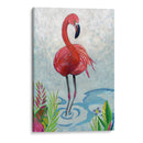 Vivid Flamingo Ii - Chariklia Zarris | Cuadro decorativo de Canvas Lab