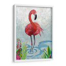 Vivid Flamingo Ii - Chariklia Zarris | Cuadro decorativo de Canvas Lab