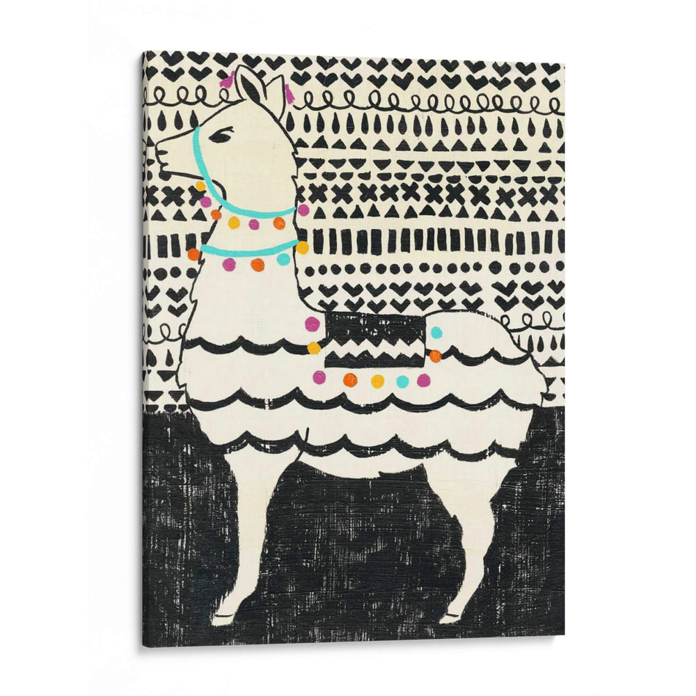 Fiesta Llama Ii - Chariklia Zarris | Cuadro decorativo de Canvas Lab