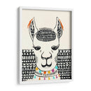 Fiesta Llama Iv - Chariklia Zarris | Cuadro decorativo de Canvas Lab