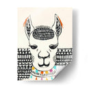 Fiesta Llama Iv - Chariklia Zarris | Cuadro decorativo de Canvas Lab