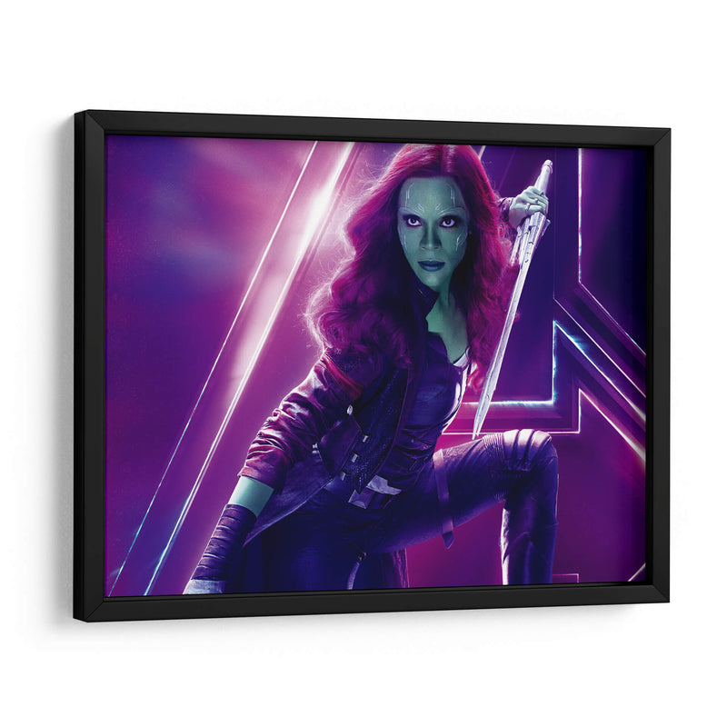 Gamora Infinity War | Cuadro decorativo de Canvas Lab