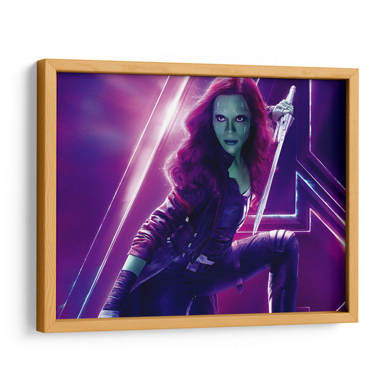 Gamora Infinity War | Cuadro decorativo de Canvas Lab