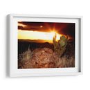 Puesta De Sol En El Desierto V - David Drost | Cuadro decorativo de Canvas Lab