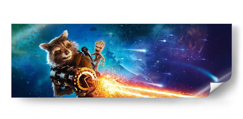 Guardianes de la Galaxia Rocket | Cuadro decorativo de Canvas Lab
