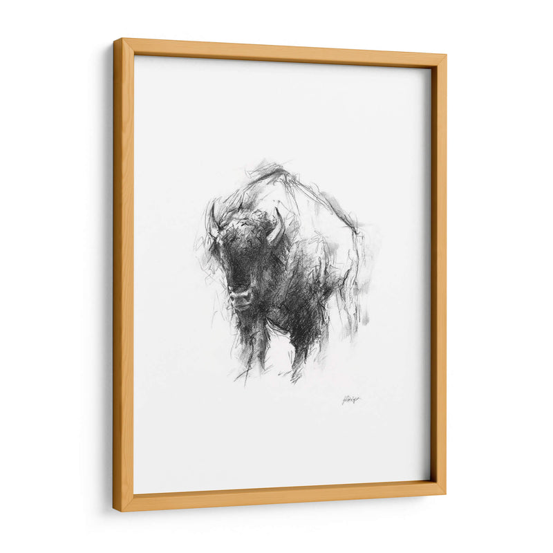 Bosquejo De Animales Occidentales I - Ethan Harper | Cuadro decorativo de Canvas Lab