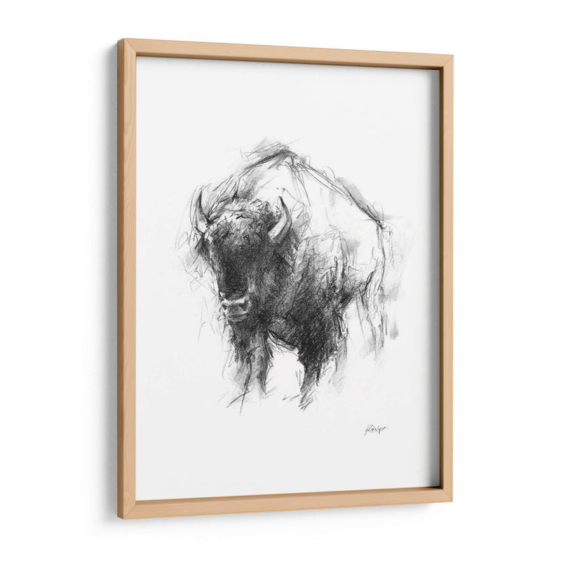 Bosquejo De Animales Occidentales I - Ethan Harper | Cuadro decorativo de Canvas Lab