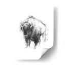 Bosquejo De Animales Occidentales I - Ethan Harper | Cuadro decorativo de Canvas Lab