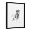 Bosquejo De Animales Occidentales Iii - Ethan Harper | Cuadro decorativo de Canvas Lab