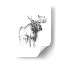 Bosquejo De Animales Occidentales Iv - Ethan Harper | Cuadro decorativo de Canvas Lab