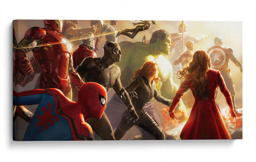 Infinity War Pelea | Cuadro decorativo de Canvas Lab
