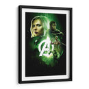 Infinity War Verde | Cuadro decorativo de Canvas Lab
