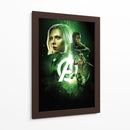 Infinity War Verde | Cuadro decorativo de Canvas Lab