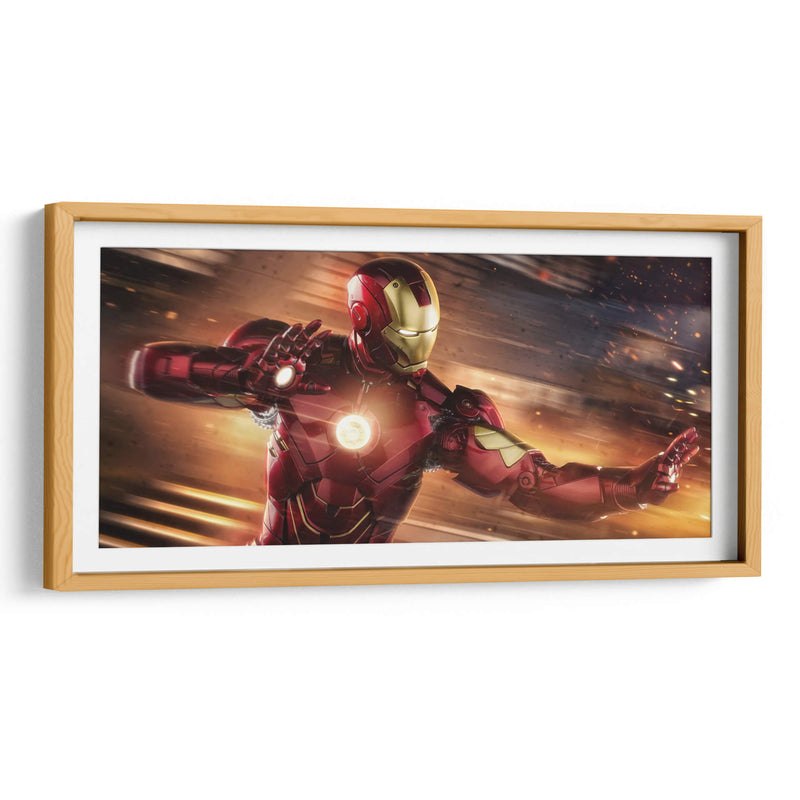 Iron Man fight | Cuadro decorativo de Canvas Lab