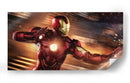 Iron Man fight | Cuadro decorativo de Canvas Lab