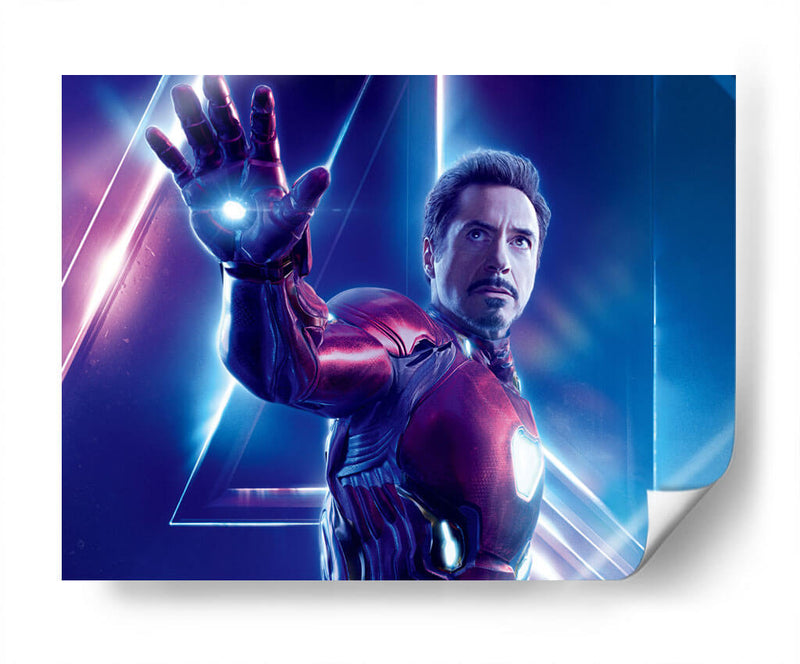 Iron Man poder | Cuadro decorativo de Canvas Lab