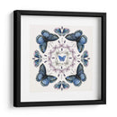 Mandala Ii De La Mariposa - Jennifer Paxton Parker | Cuadro decorativo de Canvas Lab