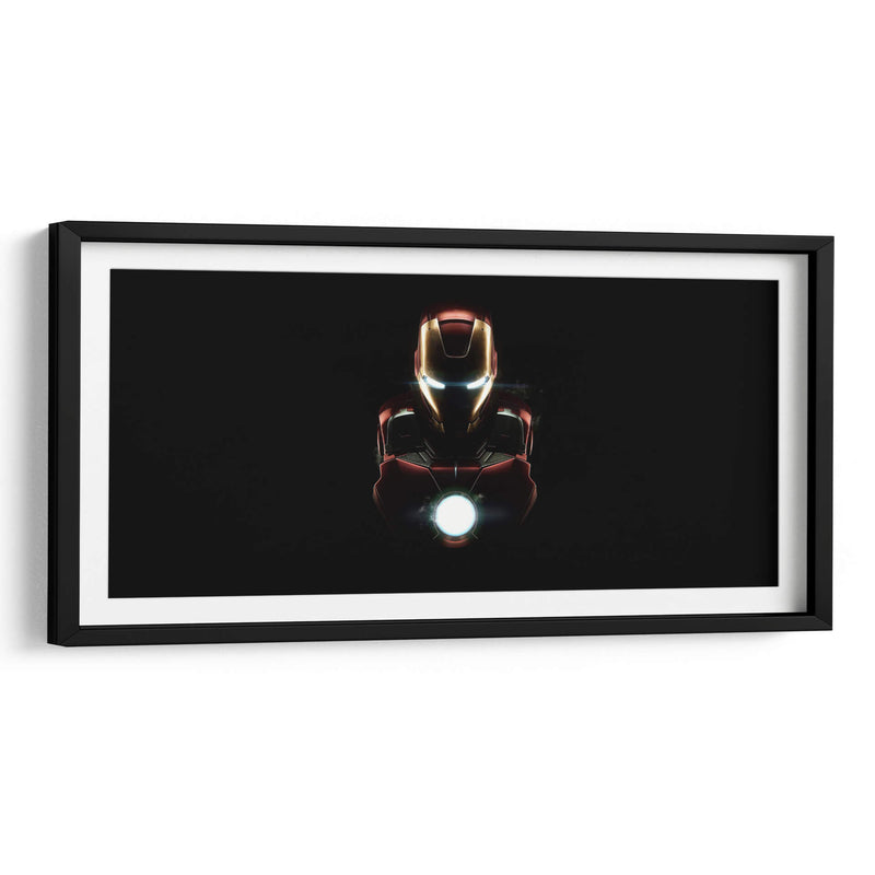 Luz de Iron Man | Cuadro decorativo de Canvas Lab