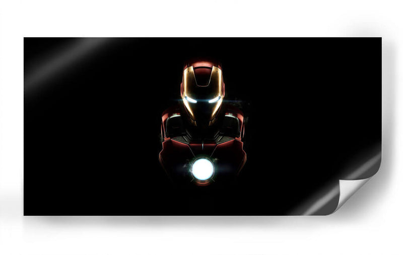 Luz de Iron Man | Cuadro decorativo de Canvas Lab