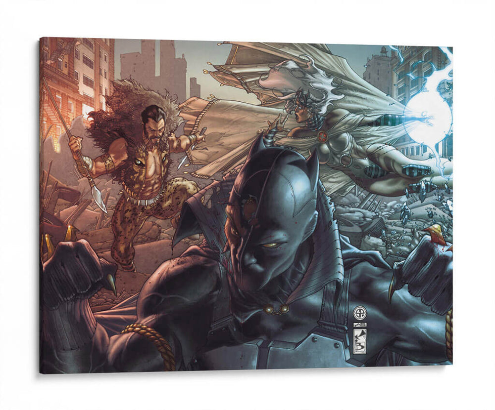 Pantera Negra Comic | Cuadro decorativo de Canvas Lab