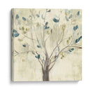 Árboles De Azul I - Jennifer Goldberger | Cuadro decorativo de Canvas Lab