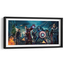 Confrontación Avengers | Cuadro decorativo de Canvas Lab