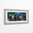 Confrontación Avengers | Cuadro decorativo de Canvas Lab