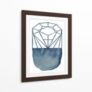 Cobalto Chrysalis I - Chariklia Zarris | Cuadro decorativo de Canvas Lab