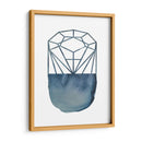 Cobalto Chrysalis I - Chariklia Zarris | Cuadro decorativo de Canvas Lab