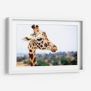 Jirafa observando | Cuadro decorativo de Canvas Lab
