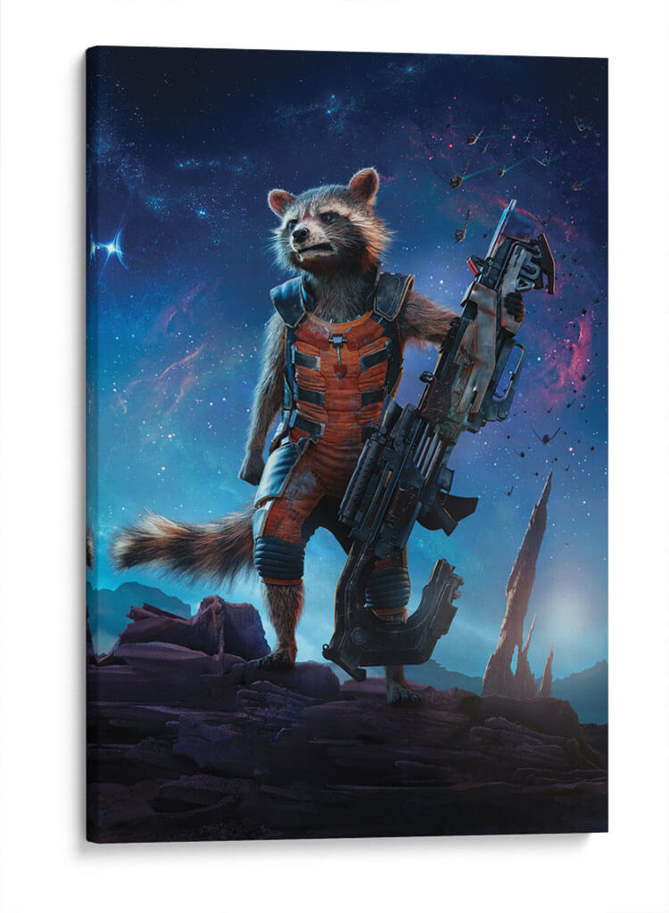 Rocket Machine Guns | Cuadro decorativo de Canvas Lab