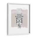 Micrófono Monocromo I - June Erica Vess | Cuadro decorativo de Canvas Lab