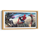 Spiderman and IronMan | Cuadro decorativo de Canvas Lab