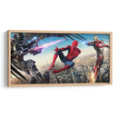 Spiderman and IronMan | Cuadro decorativo de Canvas Lab