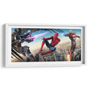 Spiderman and IronMan | Cuadro decorativo de Canvas Lab