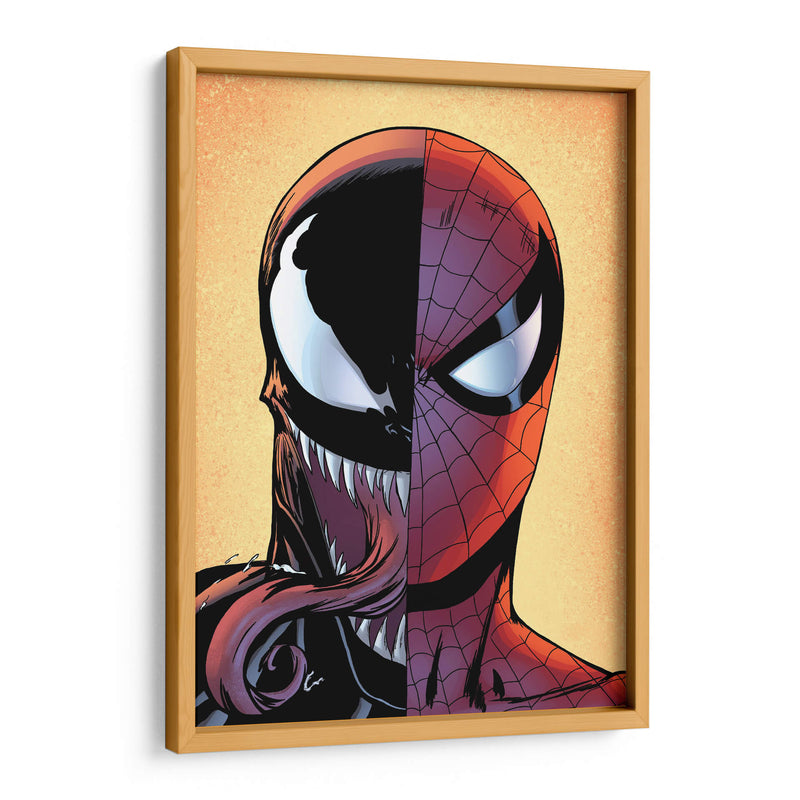 Spiderman and Venom | Cuadro decorativo de Canvas Lab