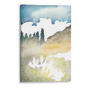 Abstracción De Cross Country Vi - Natasha Chabot | Cuadro decorativo de Canvas Lab