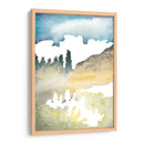 Abstracción De Cross Country Vi - Natasha Chabot | Cuadro decorativo de Canvas Lab