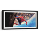 Spiderman skyline | Cuadro decorativo de Canvas Lab