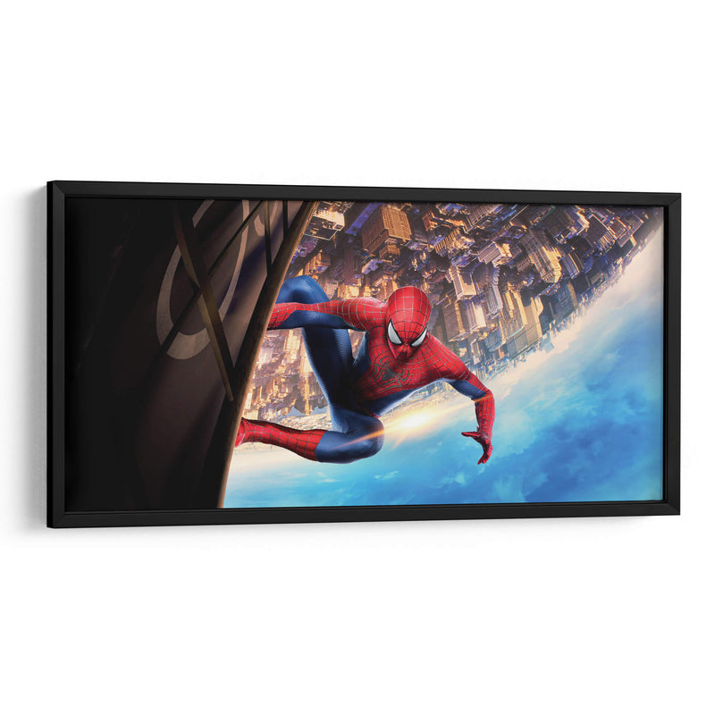 Spiderman skyline | Cuadro decorativo de Canvas Lab