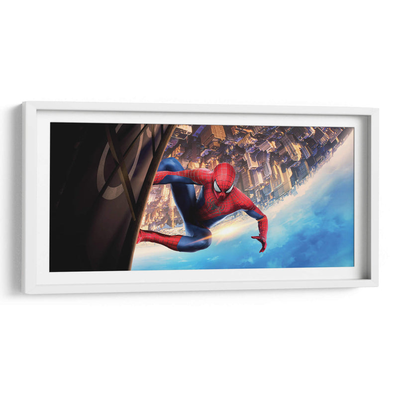 Spiderman skyline | Cuadro decorativo de Canvas Lab