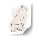 Boceto De Galgo I - Grace Popp | Cuadro decorativo de Canvas Lab