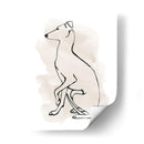 Sketch Ii Greyhound - Grace Popp | Cuadro decorativo de Canvas Lab