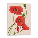 Amapolas De Coral Blando I - Grace Popp | Cuadro decorativo de Canvas Lab